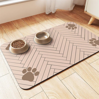 🎉 BEGRENSET TID: 50 % RABATT! 🐾 Enkel å rengjøre matte til kjæledyr – sprutbestandig, hurtigrensebar overflate og gulvvennlig design for måltider uten søl ✨