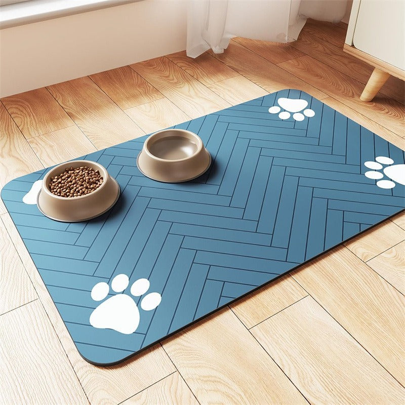 🎉 BEGRENSET TID: 50 % RABATT! 🐾 Enkel å rengjøre matte til kjæledyr – sprutbestandig, hurtigrensebar overflate og gulvvennlig design for måltider uten søl ✨