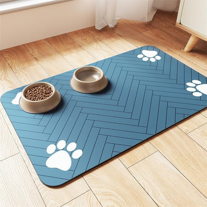 🎉 BEGRENSET TID: 50 % RABATT! 🐾 Enkel å rengjøre matte til kjæledyr – sprutbestandig, hurtigrensebar overflate og gulvvennlig design for måltider uten søl ✨