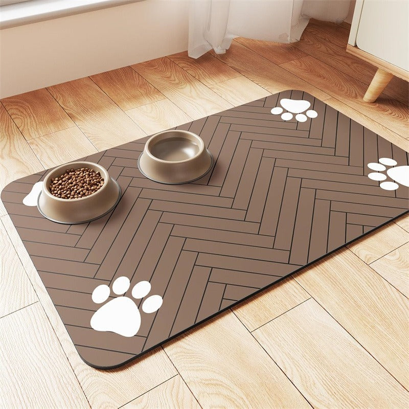 🎉 BEGRENSET TID: 50 % RABATT! 🐾 Enkel å rengjøre matte til kjæledyr – sprutbestandig, hurtigrensebar overflate og gulvvennlig design for måltider uten søl ✨