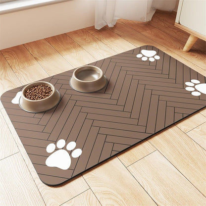 🎉 BEGRENSET TID: 50 % RABATT! 🐾 Enkel å rengjøre matte til kjæledyr – sprutbestandig, hurtigrensebar overflate og gulvvennlig design for måltider uten søl ✨
