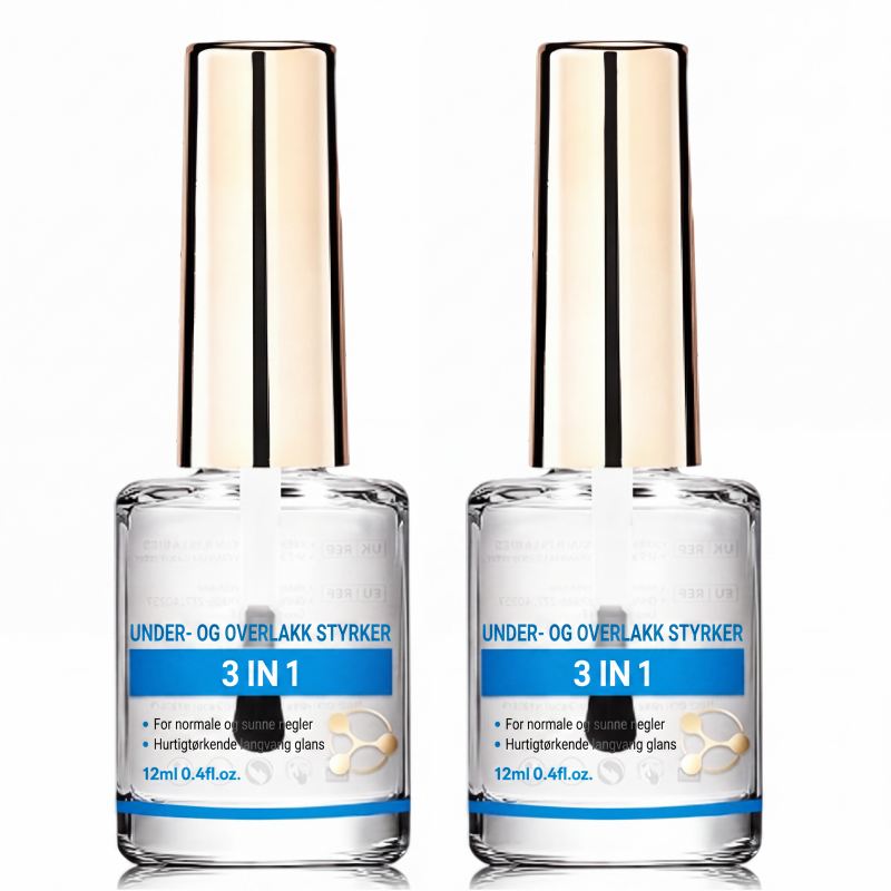 Profesjonell melkeprotein negleforsterker