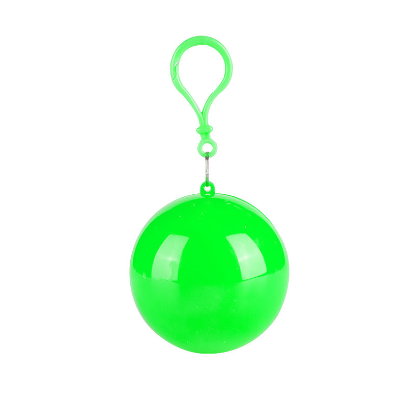 Engangsregnfrakk i mini-ballform (1 + 1 gratis 🎁)