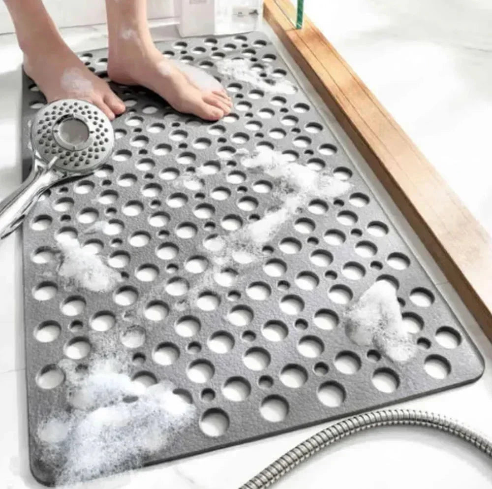 🛁🚿Premium sklisikker dusjmatte med sterke sugekopper🧼