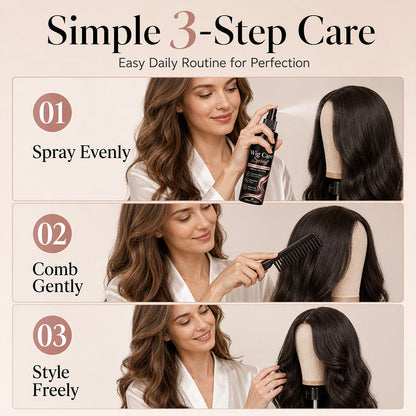 💇‍♀️ Parykk-utredningsspray – Gir mer frizz og gjenoppretter naturlig glans ✨