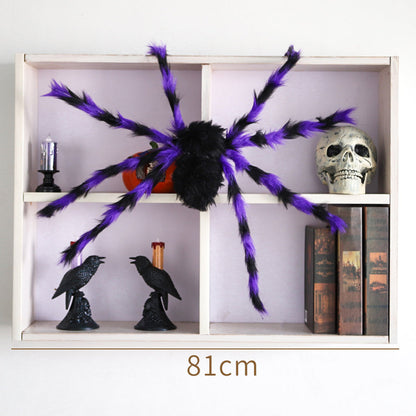 Halloween utendørs dekorasjoner gigantisk edderkopp