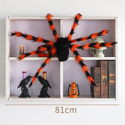 Halloween utendørs dekorasjoner gigantisk edderkopp
