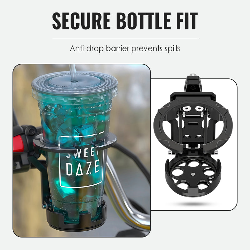 🛒✨ Universell sammenleggbar flaskeholder for sykkel – kompakt, praktisk og perfekt for ethvert eventyr på to hjul. Bestill nå!