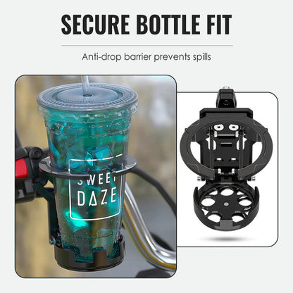 🛒✨ Universell sammenleggbar flaskeholder for sykkel – kompakt, praktisk og perfekt for ethvert eventyr på to hjul. Bestill nå!
