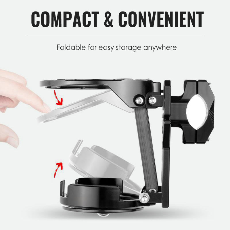 🛒✨ Universell sammenleggbar flaskeholder for sykkel – kompakt, praktisk og perfekt for ethvert eventyr på to hjul. Bestill nå!