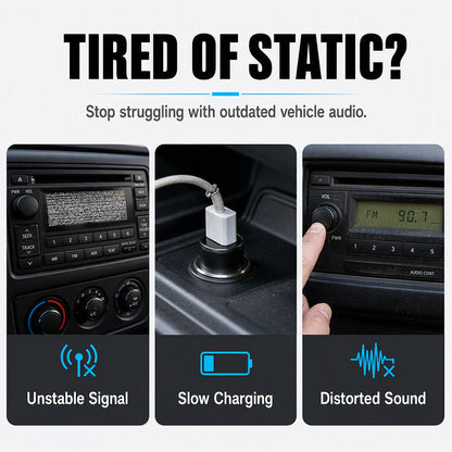 🥳2026 HOT SALE🥳💞50K+ SOLD! 🎵🚗 50% OFF! Bluetooth Car Radio – Bluetooth 5.0, dual USB & lossless audio (FLAC/APE). Hands-free calling, crisp sound – upgrade your drive! 📻✨