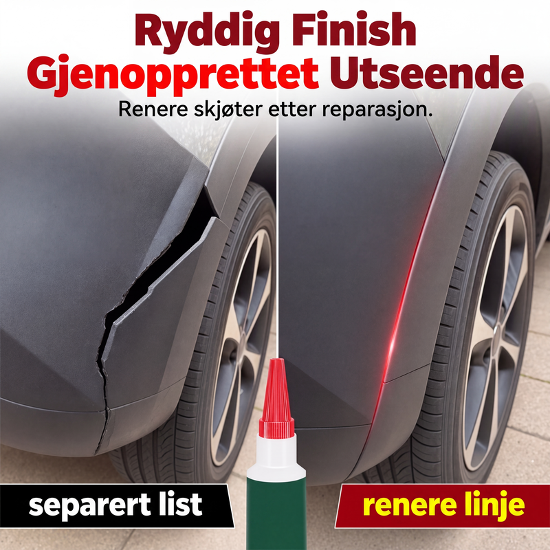 ⏰🔥BEGRENSET TID: bare 139kr!🚗Flerbrukslim for reparasjon av bilstøtfanger