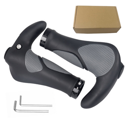 🚴 BEGRENSET TID 50 % RABATT ✨ Ergonomiske sykkelhåndtak — TPR sklisikker, sikker låsing, universell passform