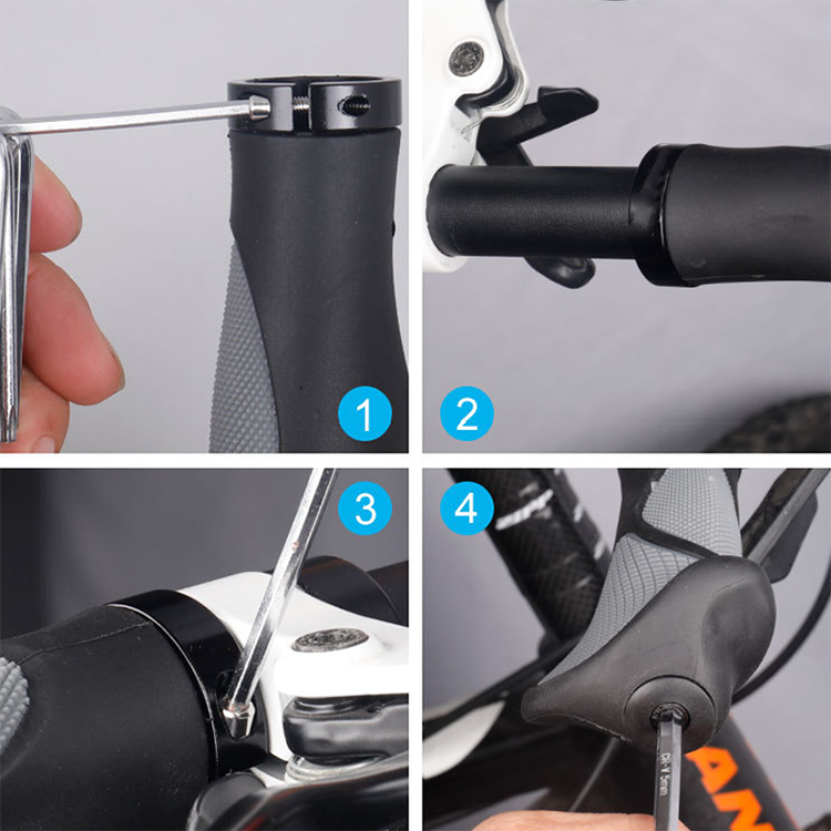 🚴 BEGRENSET TID 50 % RABATT ✨ Ergonomiske sykkelhåndtak — TPR sklisikker, sikker låsing, universell passform