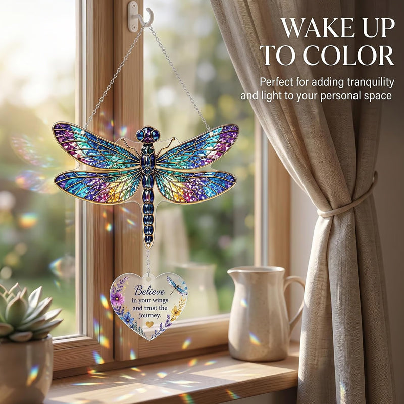 ✨Solcelledrevet dekorasjon med naturtema – en påminnelse om å holde ut🦋🌈