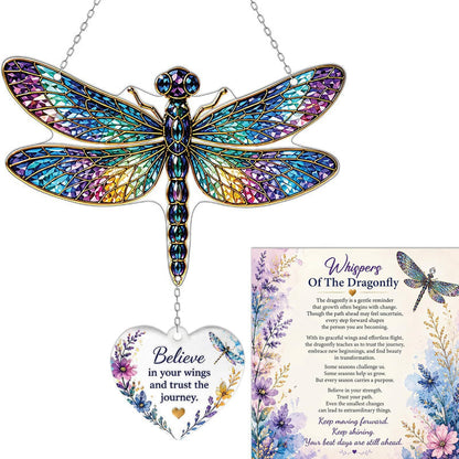 ✨Solcelledrevet dekorasjon med naturtema – en påminnelse om å holde ut🦋🌈
