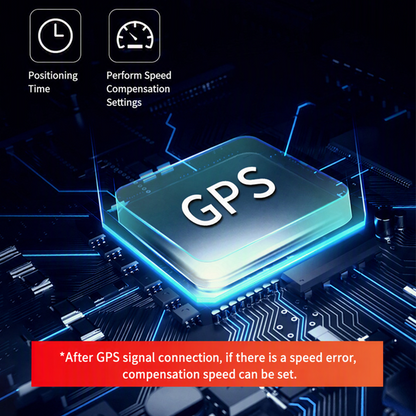 🚗 50 % RABATT NÅ! ☀️ Solcelledrevet GPS-display til bil – dobbel lading, smart lysstyrke og fartsvarsler 🛡️