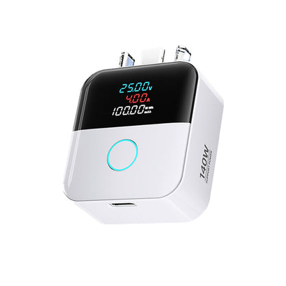 🔋50% OFF NOW! 140W Multi‑Port USB‑C Smart Charging Protector with LED Digital Display, Fast Charging Power Adapter, Intelligent Current‑Monitoring Wall Charger for Smartphones, Tablets & Laptops