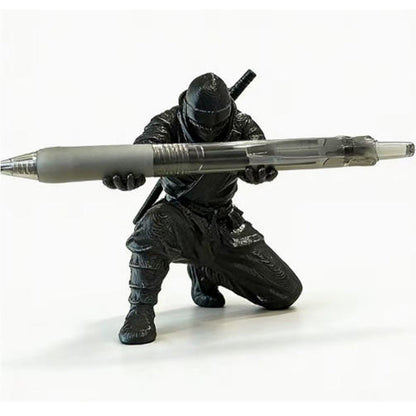 Kreativ 3D-trykt ninjakrigerpennholder