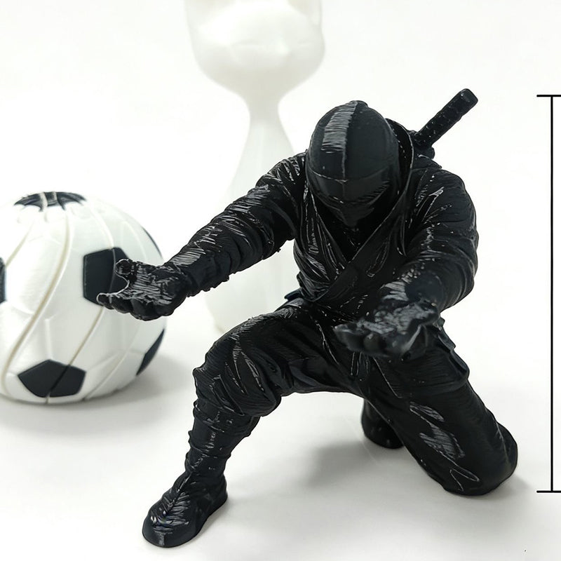 Kreativ 3D-trykt ninjakrigerpennholder