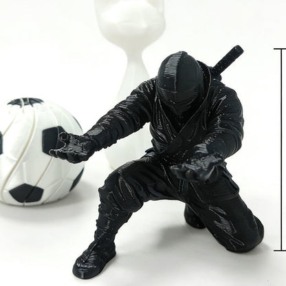 Kreativ 3D-trykt ninjakrigerpennholder