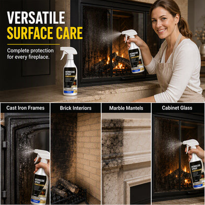 Hurtigvirkende peisrensespray