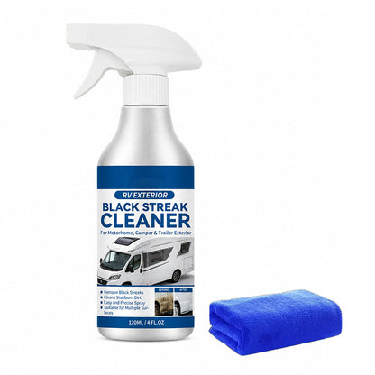 Svart stripe-rensespray