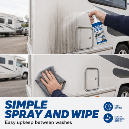 Svart stripe-rensespray