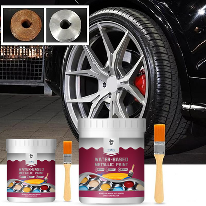 Rustfjerningskonverter Metallisk lakk