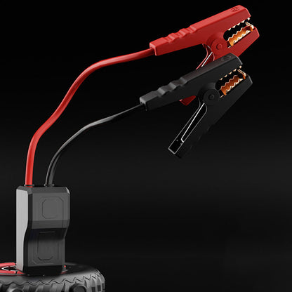 2-i-1 bilstarter og dekkpumpe