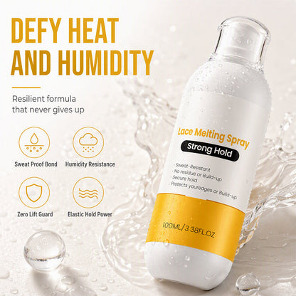 Sterkt hold blondesmeltende spray