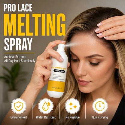 Sterkt hold blondesmeltende spray
