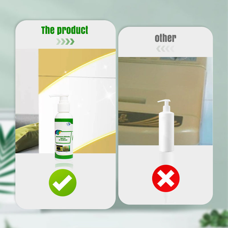 Producto blanqueador multiusos para aparatos de aire acondicionado