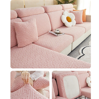 🛋️✨ Elastiske putetrekk til sofa – Teksturerte elastiske trekk for en umiddelbar sofaforvandling