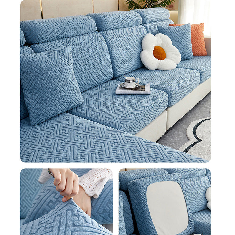 🛋️✨ Elastiske putetrekk til sofa – Teksturerte elastiske trekk for en umiddelbar sofaforvandling