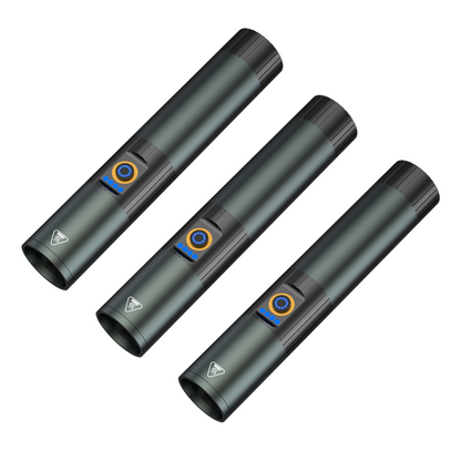 🔦 50 % RABATT I BEGRENSET TID! ✨ Ekstremt kraftig taktisk lommelykt med zoomfunksjon – robust, vanntett, oppladbar 🏕️