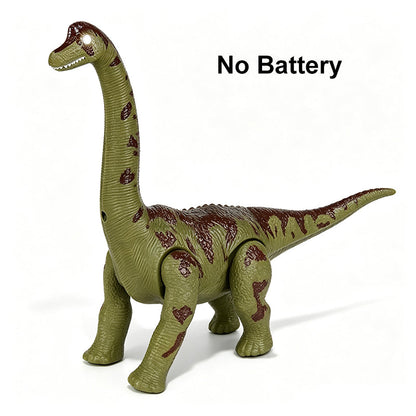 Elektrisk gående Brachiosaurus dinosaurleke