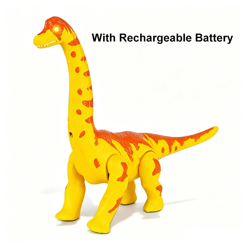 Elektrisk gående Brachiosaurus dinosaurleke