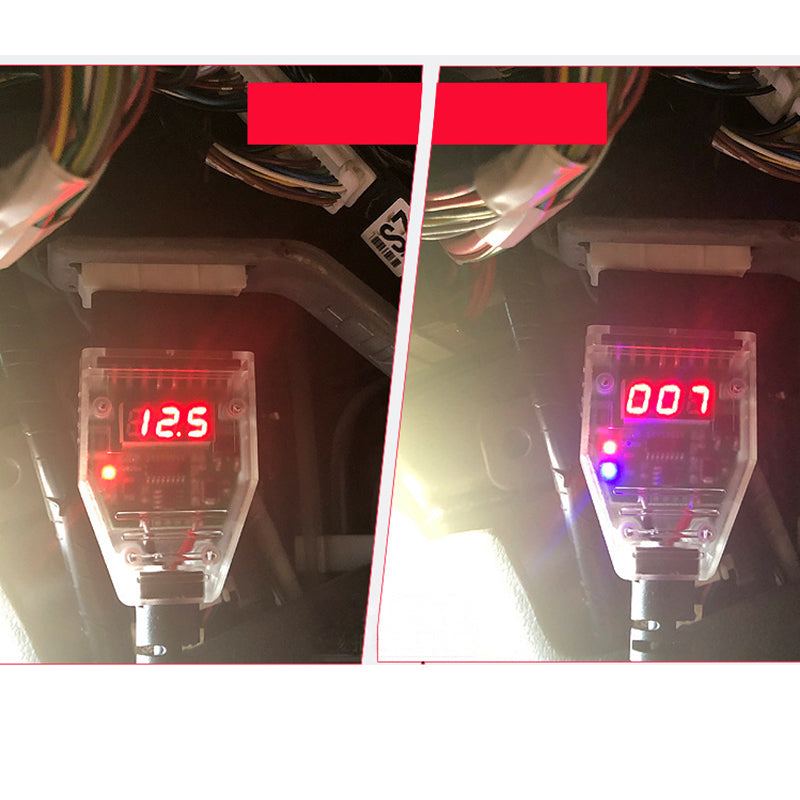 🔋 OBD II 12V bilminnesparer | Spenningsvisning
