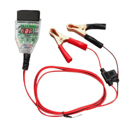🔋 OBD II 12V bilminnesparer | Spenningsvisning