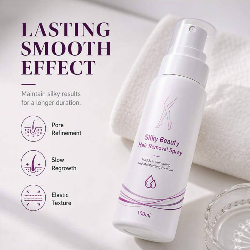 ✨ Hårfjerningsspray 100ml | Glatt hudpleie