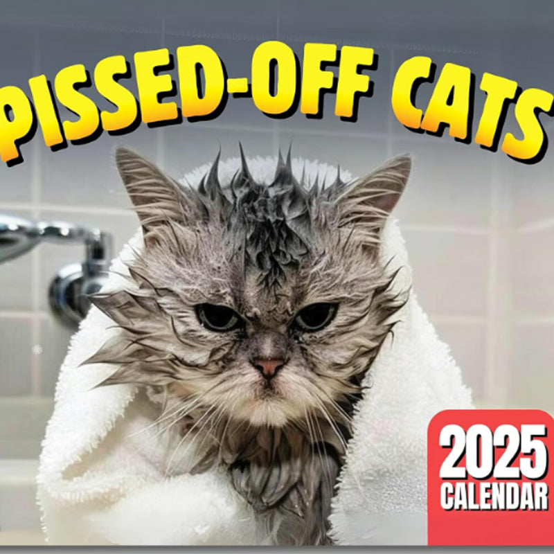 Morsom kalender for pissete katter