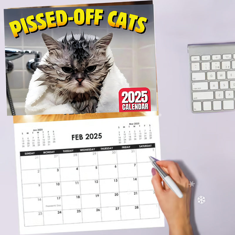 Morsom kalender for pissete katter