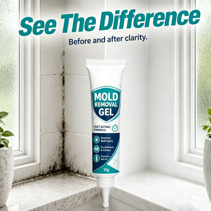 Muggfjernergel for bad og kjøkken