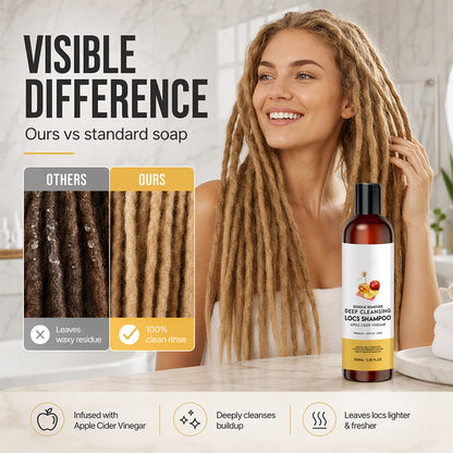 🧼 Dyprensende sjamposett for fletter – en forfriskende opplevelse for enkel flettepleie.