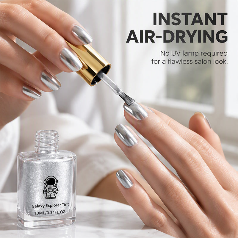 💅🔥 50 % RABATT!  Langvarig neglelakk uten herding – uten UV-lampe, tørker raskt i luften, flisebestandig farge med høy glans, jevn påføring, salongkvalitet for hjemmebruk ✨