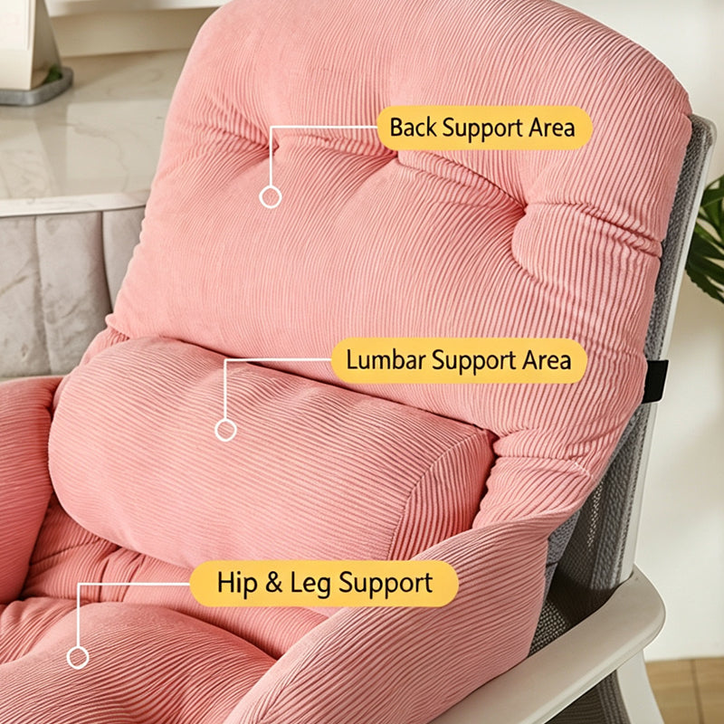 ☁️🪑 Cloud Comfort kontorstol – myk svingstol til arbeidsrom, sminkebord og hjemmekontor