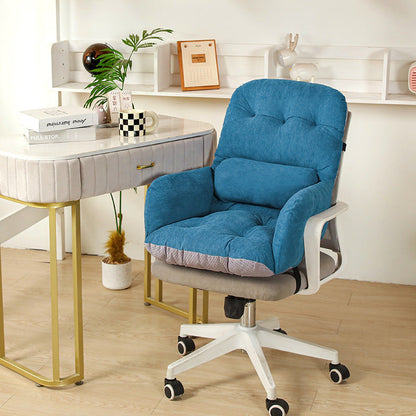 ☁️🪑 Cloud Comfort kontorstol – myk svingstol til arbeidsrom, sminkebord og hjemmekontor