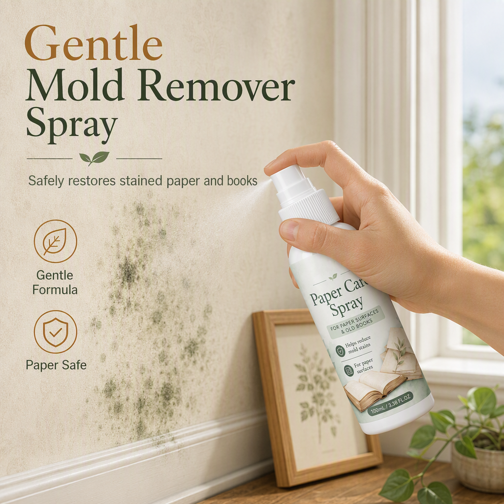 Spray for fjerning av mugg og sopp fra tapet