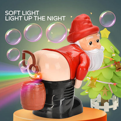 🏆 BEGRENSET TID: 50 % RABATT! 🎅 Klar for julen! 🎄Morsom nisse-boblemaskin – musikk, lys og juleboble-moro